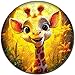 Aeekdook Wooden Puzzles for Kids Ages 46 Giraffe Puzzle 114 x 114 in 50 Piece Puzzles for Kids All Pieces Unique Shape Gifts for Boys Girls Toddlers Ages 35 24 Year Old - Image 2