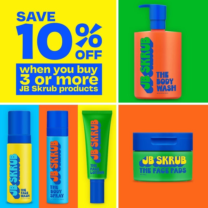 JB SKRUB The Face Lotion for Sensitive Skin - AM + PM Confidence Boost - pH Balanced Teen and Tween Face Moisturizer - Kid Skin Care with Blue Light Defense - 1.7 oz - Image 3