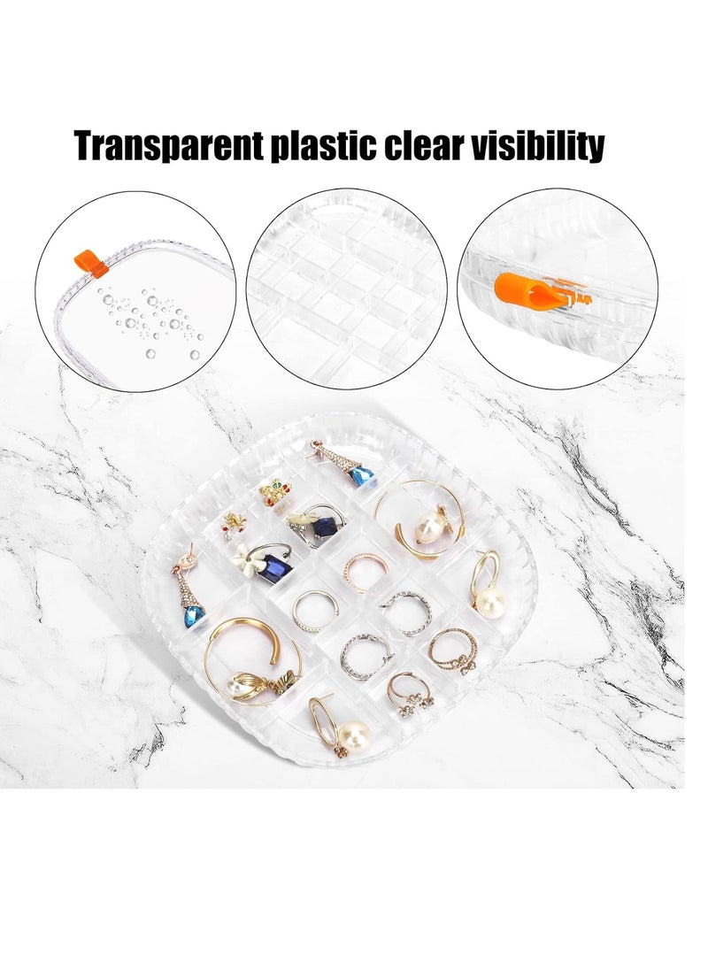 Generic Acrylic Jewelry Organizer Box, Clear Jewelry Storage Box with Lid for Necklaces, Rings, Earring Jewelry  - Image 3