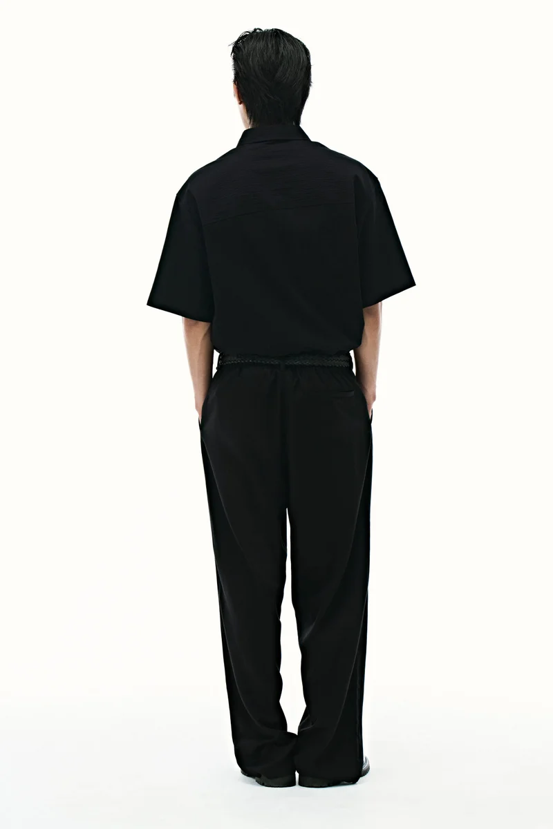 H&M  Loose Fit Crinkled shirt for Men | Best Price UAE