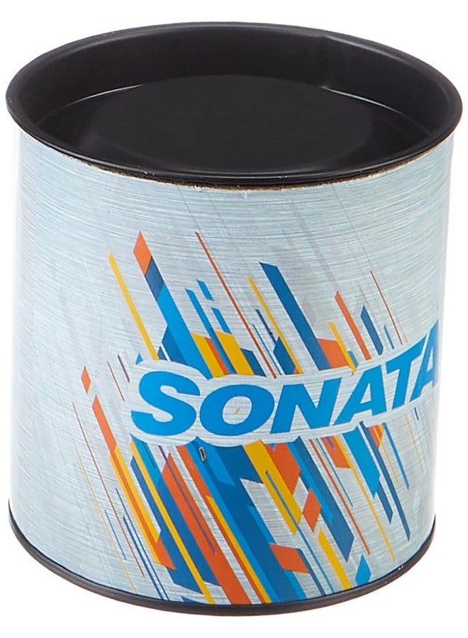 Sonata Unveil Quartz Analog Black Dial Stainless Steel Strap Watch for Men-7140KM03 - Image 3