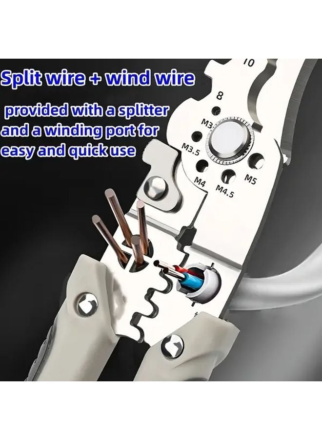 1 قطعة قاطعة أسلاك صناعية متينة مقبض مريح أداة كهربائية محترفة - Image 2