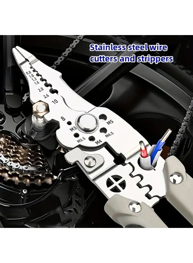 1 قطعة قاطعة أسلاك صناعية متينة مقبض مريح أداة كهربائية محترفة - Image 3