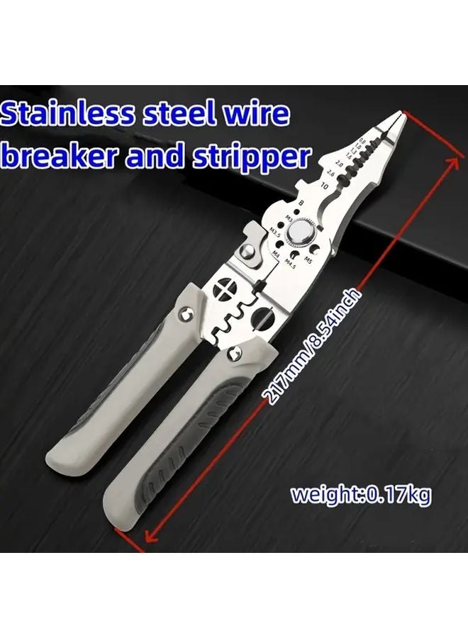 1 قطعة قاطعة أسلاك صناعية متينة مقبض مريح أداة كهربائية محترفة - Image 4