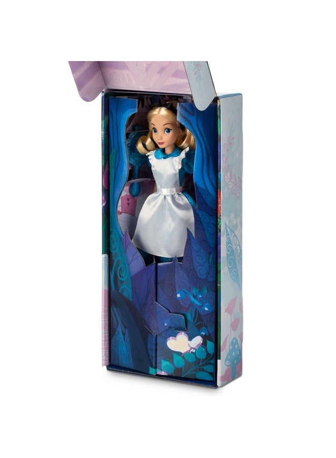 Disney Store Official Princess Classic Doll (Alice), 11 Inches, Includes Brush with Molded Details, Fully Posable Toy in Classic Outfit Princess Toys for Girls - Image 2