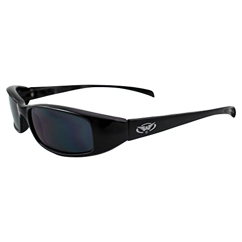 Global Vision New Attitude - Stylish Sunglasses - Smoke Lenses Black Frame - Image 1