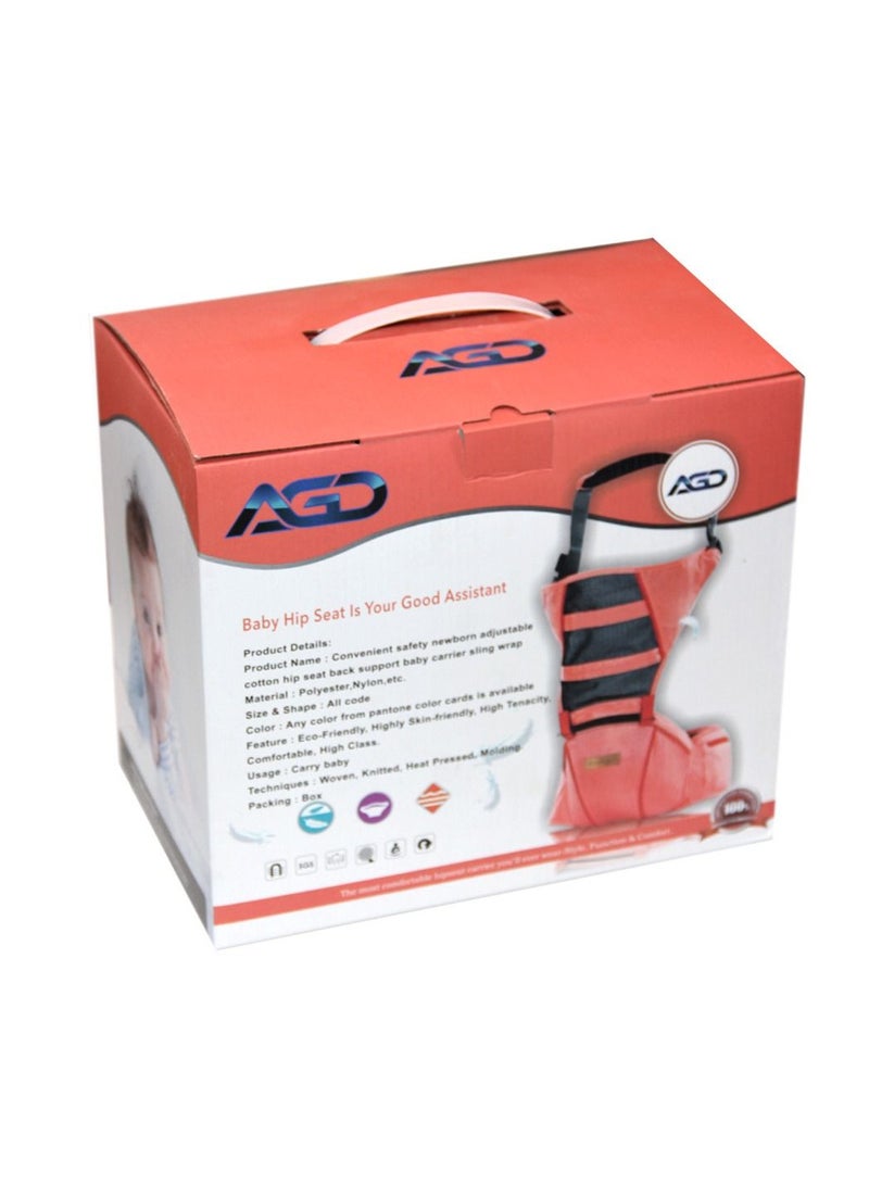 إيه جي دي حقيبة ظهر رائعة للأطفال تحمل على شكل كنغر سلامة الطفل المريحة - أزرق - Image 4