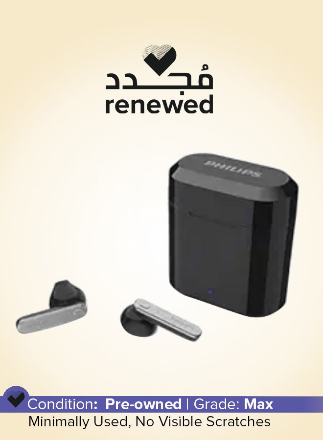 Philips Renewed - Audio TWS TAT3225/94 True Wireless Earbuds - Black - Image 1