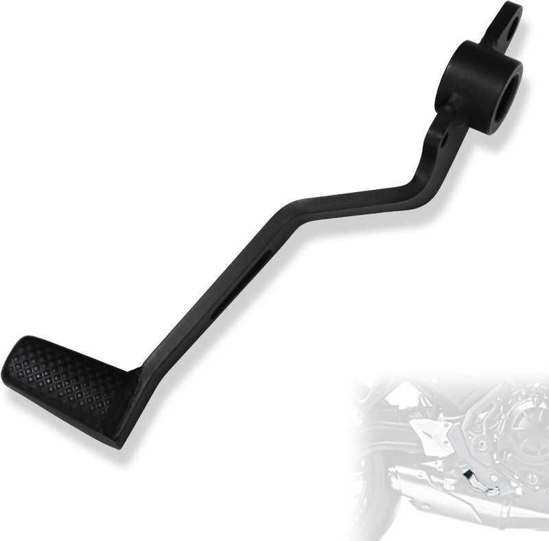 FOVPLUE Rear Brake Lever Pedal for Kawasaki Ninja 400, Z400, Ninja 500, Z500 - Black - Image 1