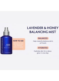 Naturopathica Lavender & Manuka Honey Balancing Mist, Facial Toner For Moisturizing, Calming And Balancing Skin, Facial Spray To Help Reduce Redness & Boost Hydration, 4 Fl Oz  - Image 2