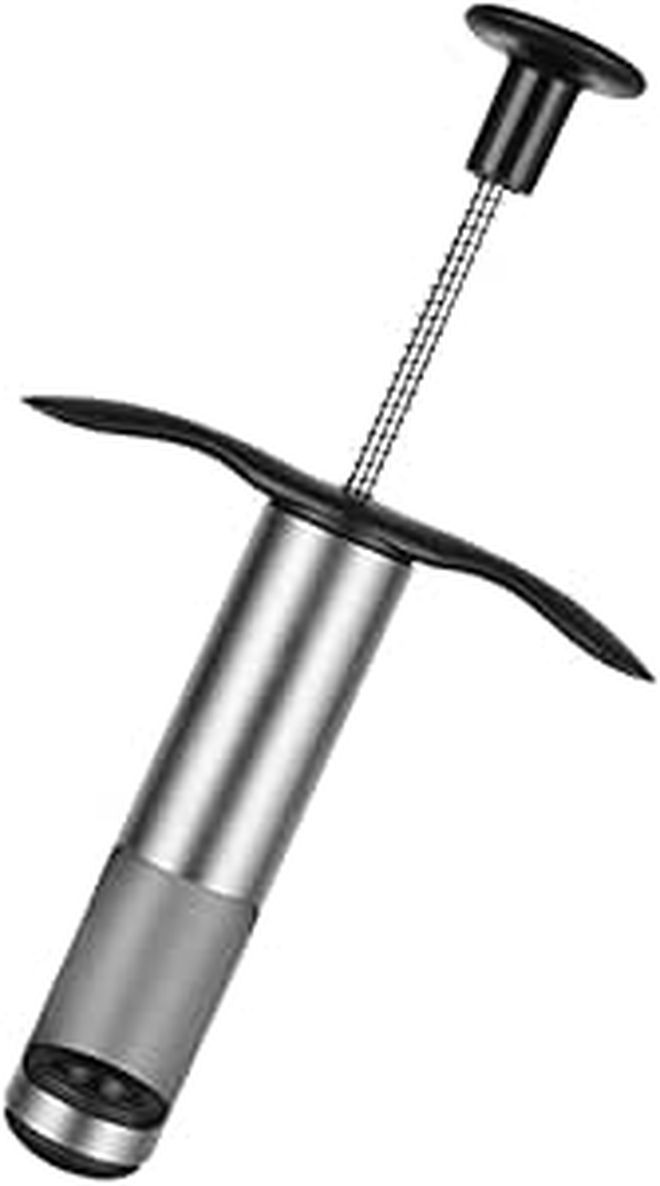 Stainless Steel Fruit Corer Tool for Cherry Dates Pit Removal Kitchen Gadget - Image 1