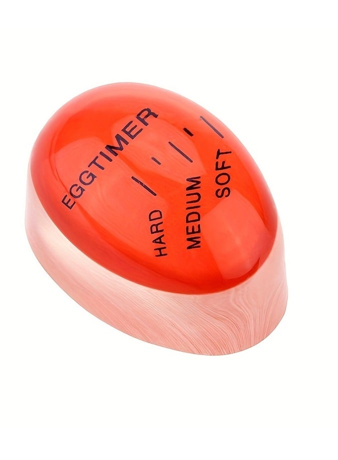 1pcs Portable Mini Egg Timer, Non-Toxic And Durable, Perfect Boiled Eggs by Time And Temperature  - Image 4