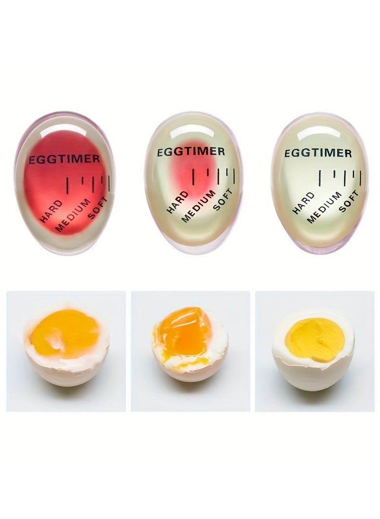 1pcs Portable Mini Egg Timer, Non-Toxic And Durable, Perfect Boiled Eggs by Time And Temperature  - Image 5