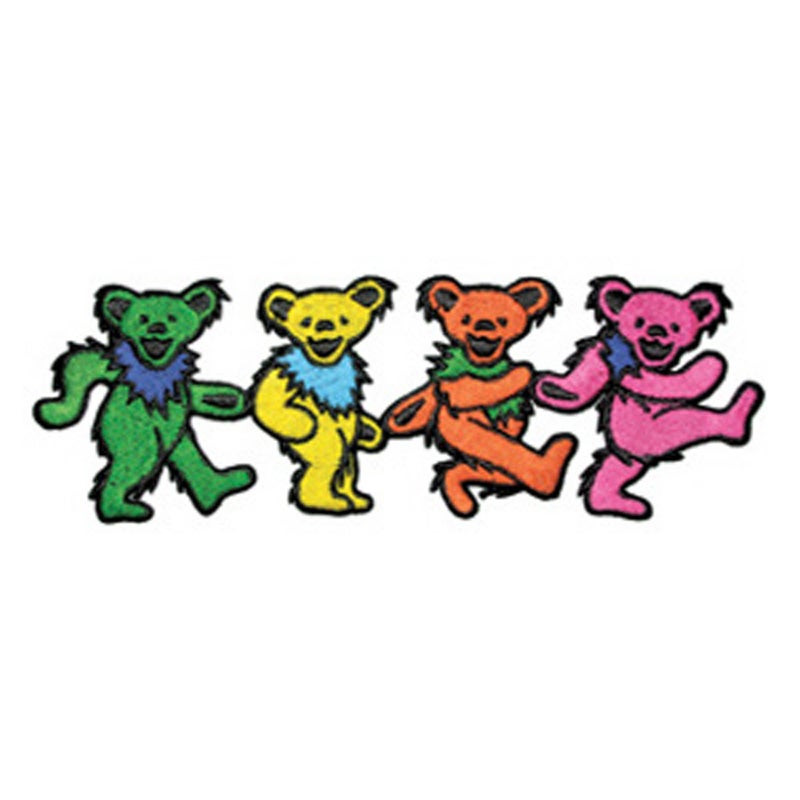 C&D Visionary Application Dancing Bear Patch, Black - Image 2