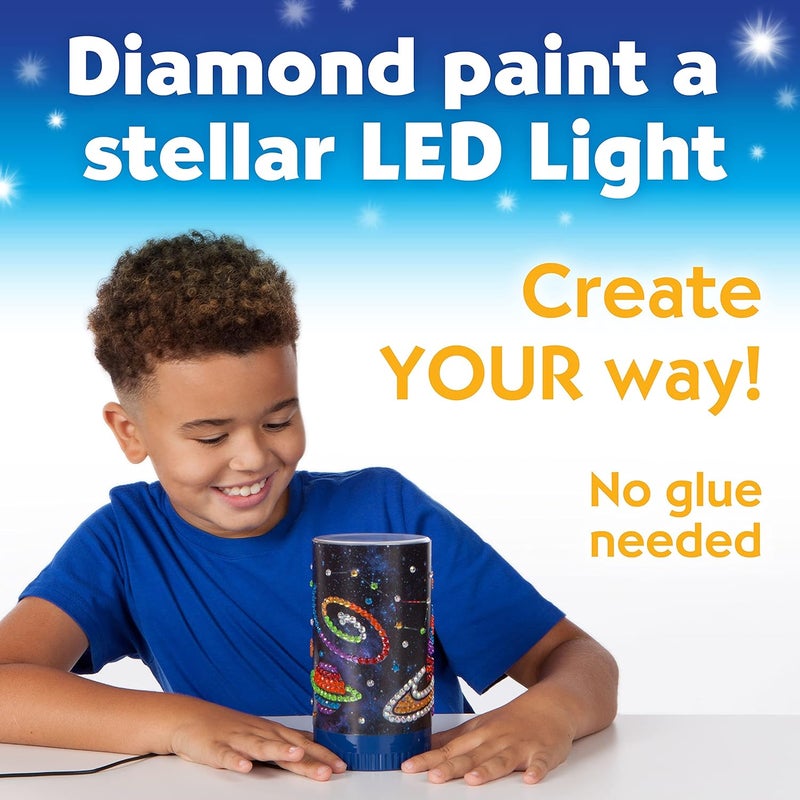 Creativity for Kids Big Gem Diamond Painting Light Art - Create Your Own Night Light - Image 5
