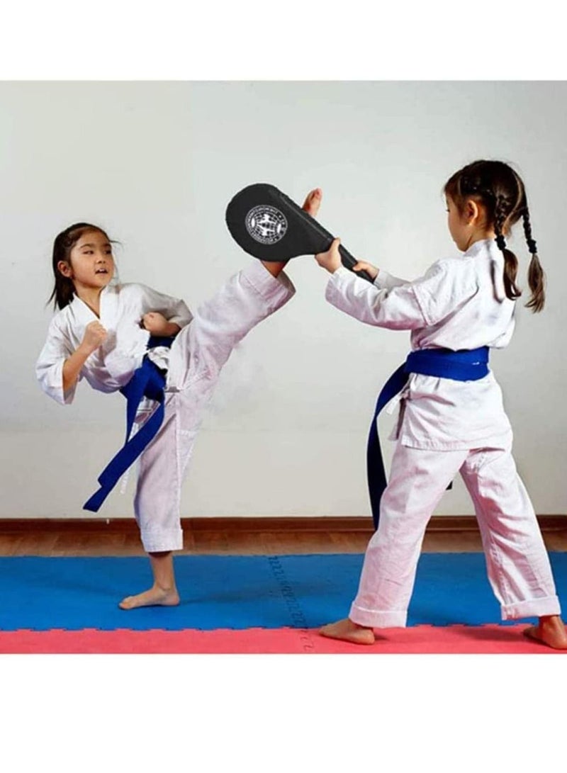 Y&D 1 Pair Boxing Bag Foot Target Taekwondo Double Kick for Adult Kids Training Pad Karate MMA Kickboxing Swordplay Gear Home Fitness - Image 2