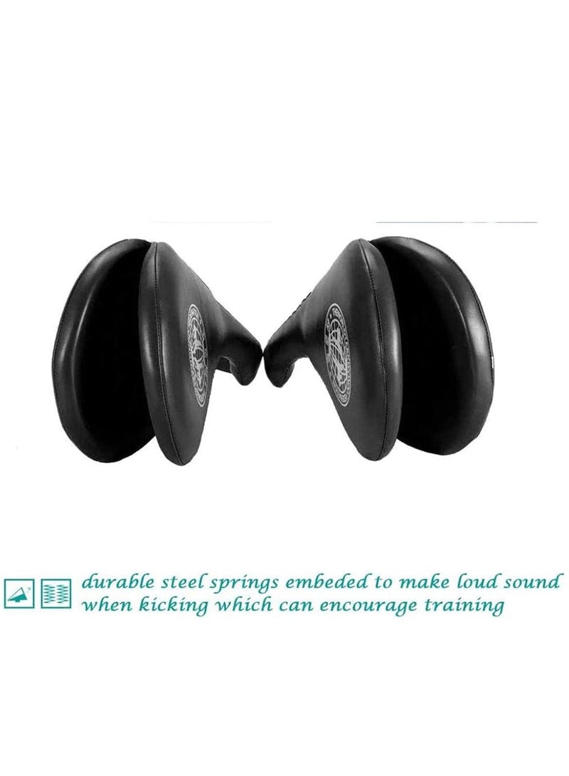 Y&D 1 Pair Boxing Bag Foot Target Taekwondo Double Kick for Adult Kids Training Pad Karate MMA Kickboxing Swordplay Gear Home Fitness - Image 5