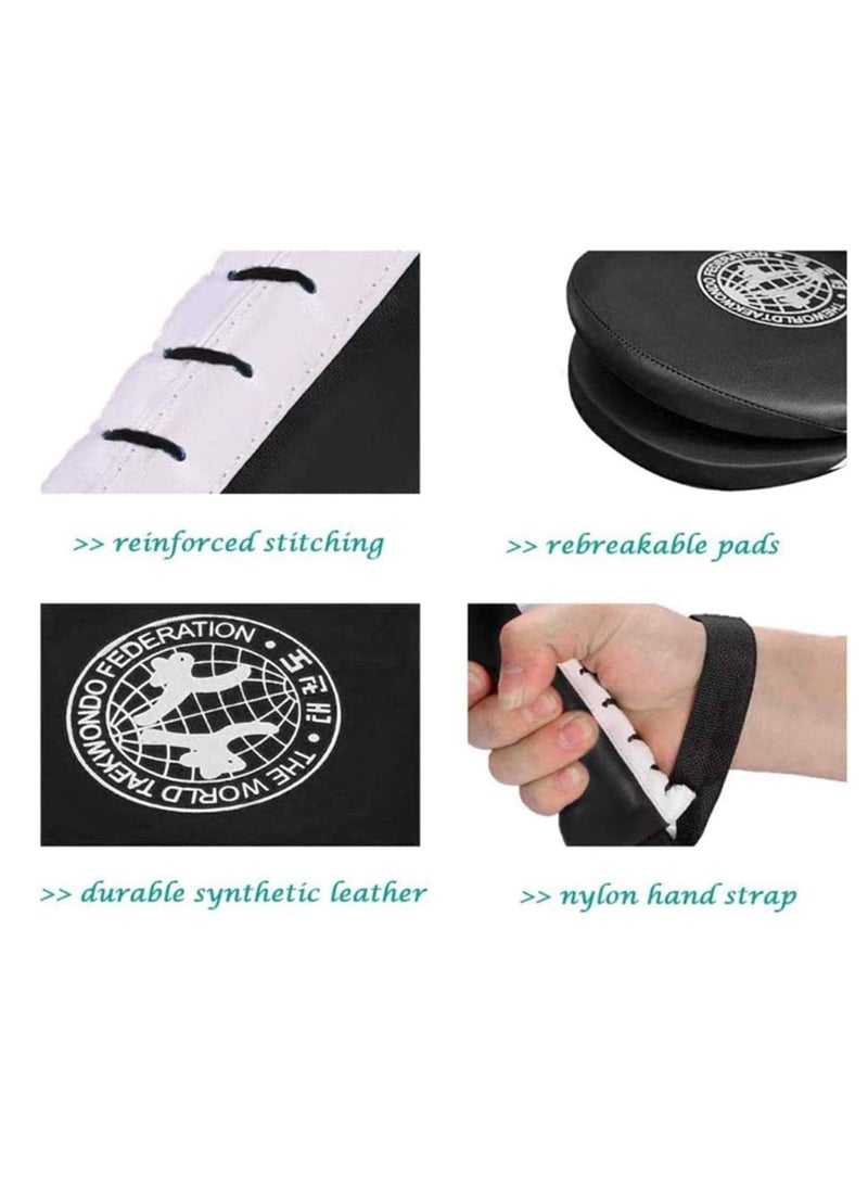 Y&D 1 Pair Boxing Bag Foot Target Taekwondo Double Kick for Adult Kids Training Pad Karate MMA Kickboxing Swordplay Gear Home Fitness - Image 3