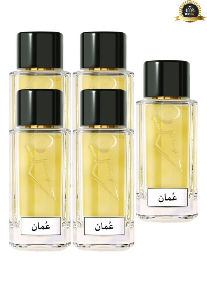 أومان 5 قطع عطر عمان 100مل - Image 1