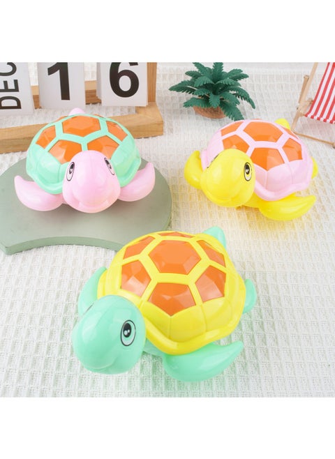 Pull String Luminous Mouse Pull String Goldfish Pull String Luminous Turtle Cartoon Animal Children Luminous Toy Stall Wholesale-Color:Drawstring Glowing Turtle - Random Color [bag]
