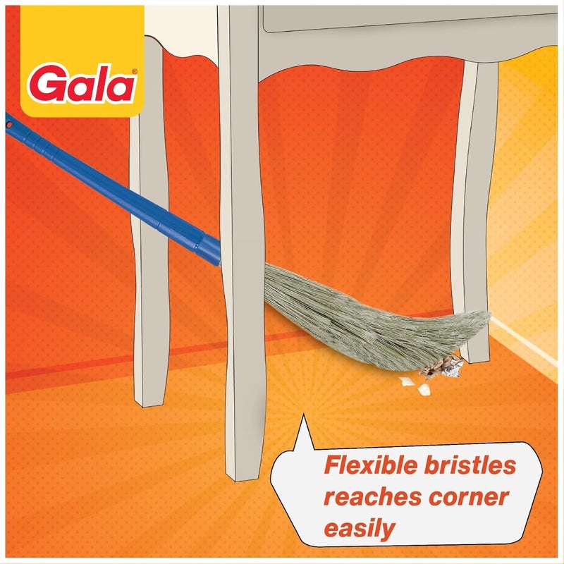 Gala No Dust Floor Broom (Freedom from New Broom Dust- Busan), 2 Count - Image 4