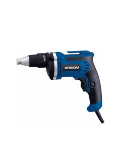 HYUNDAI Hy HP7256 500W Drywall Screwdriver, 0-4000 RPM, Adjustable Depth - Fast & Precise Screw Driving 