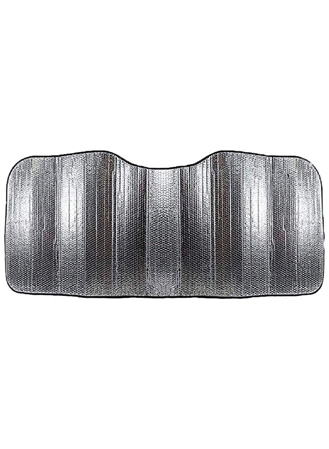 موب طوي الداخلية فقاعة سيارة الزجاج الأمامي ظلة السيارات الجبهة مظلة سوداء - Image 3