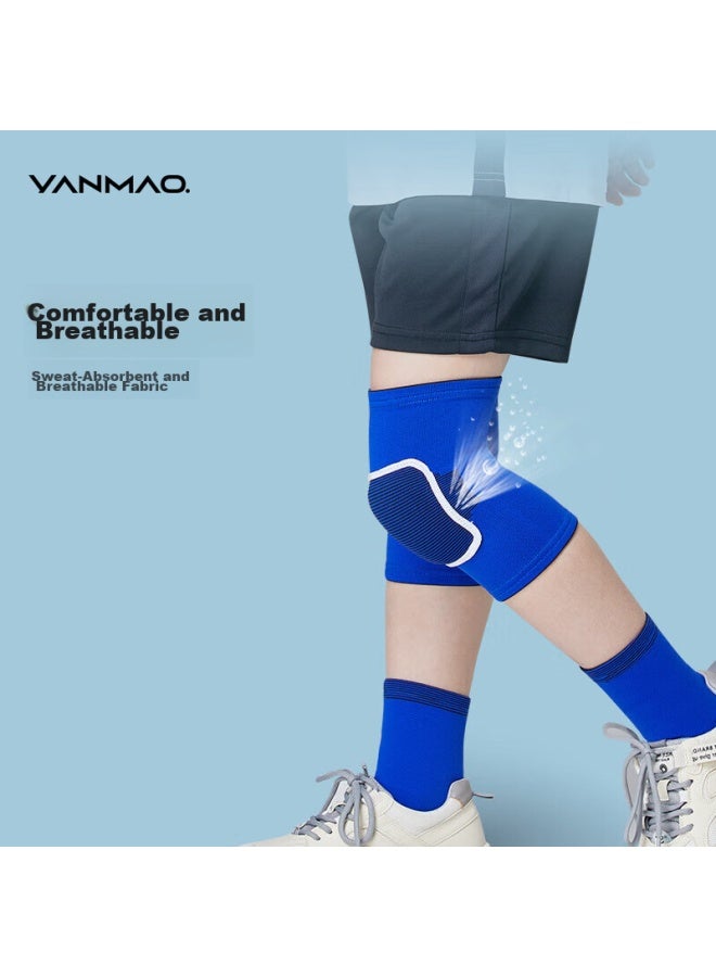 Yanmao Soccer Knee Pads, Children's Basketball And Football-specific Anti-fall Elbow Guards, Complete Set, Summer Thin Version, 4-piece Set - Image 3