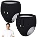 Glitopper 2 Pcs Reusable Adult Swim Diapers Special Needs Cloth Diaper Covers Washable Nappy Trunks Waterproof Leakproof for Postpartum Women Incontinence Protection UnisexS - Image 1
