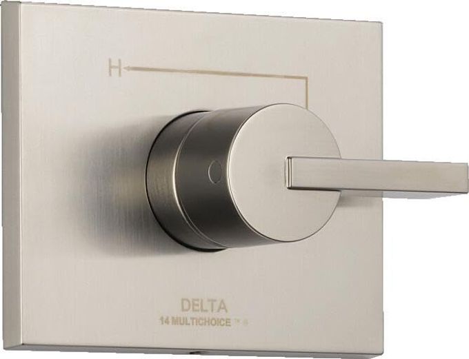 Delta Faucet Vero 14 Series Single-Function Shower Handle Valve Trim Kit, Stainless T14053-Ss (Valve Not Included) - Image 4