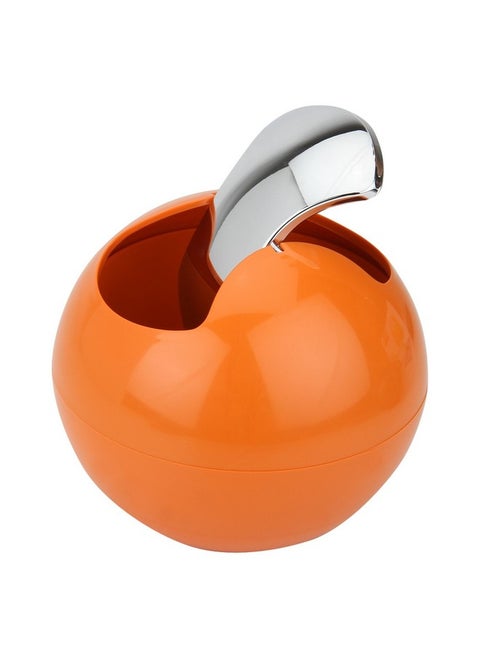 Jaypee plus, Counter -Top Bin,1, Premium Desk Plastic Dustbin - Compact and Stylish Waste Management Solution for Home and Office Orange