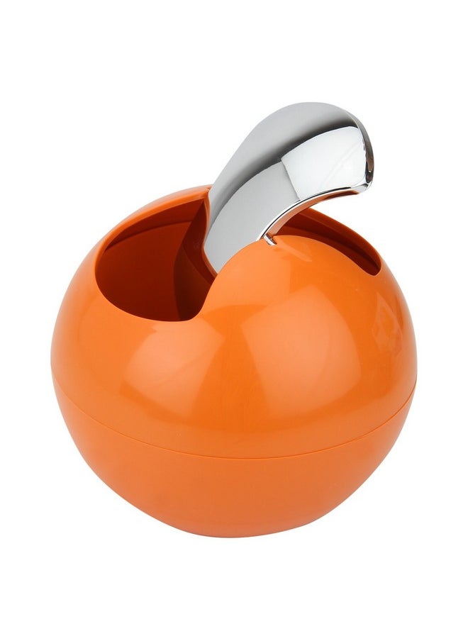 JAYPEE PLUS Jaypee plus, Counter -Top Bin,1, Premium Desk Plastic Dustbin - Compact and Stylish Waste Management Solution for Home and Office Orange  - Image 1