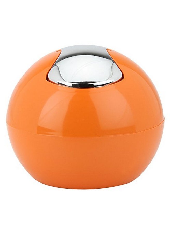 JAYPEE PLUS Jaypee plus, Counter -Top Bin,1, Premium Desk Plastic Dustbin - Compact and Stylish Waste Management Solution for Home and Office Orange  - Image 4