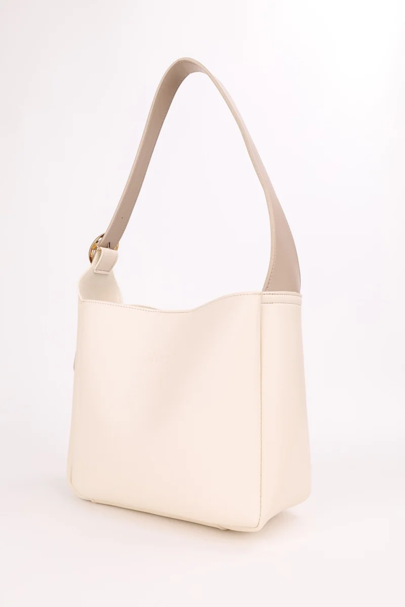 Nothing Women's Gold Buckle Crossbody Adjustable Belt Strap Handbag and Shoulder Bag