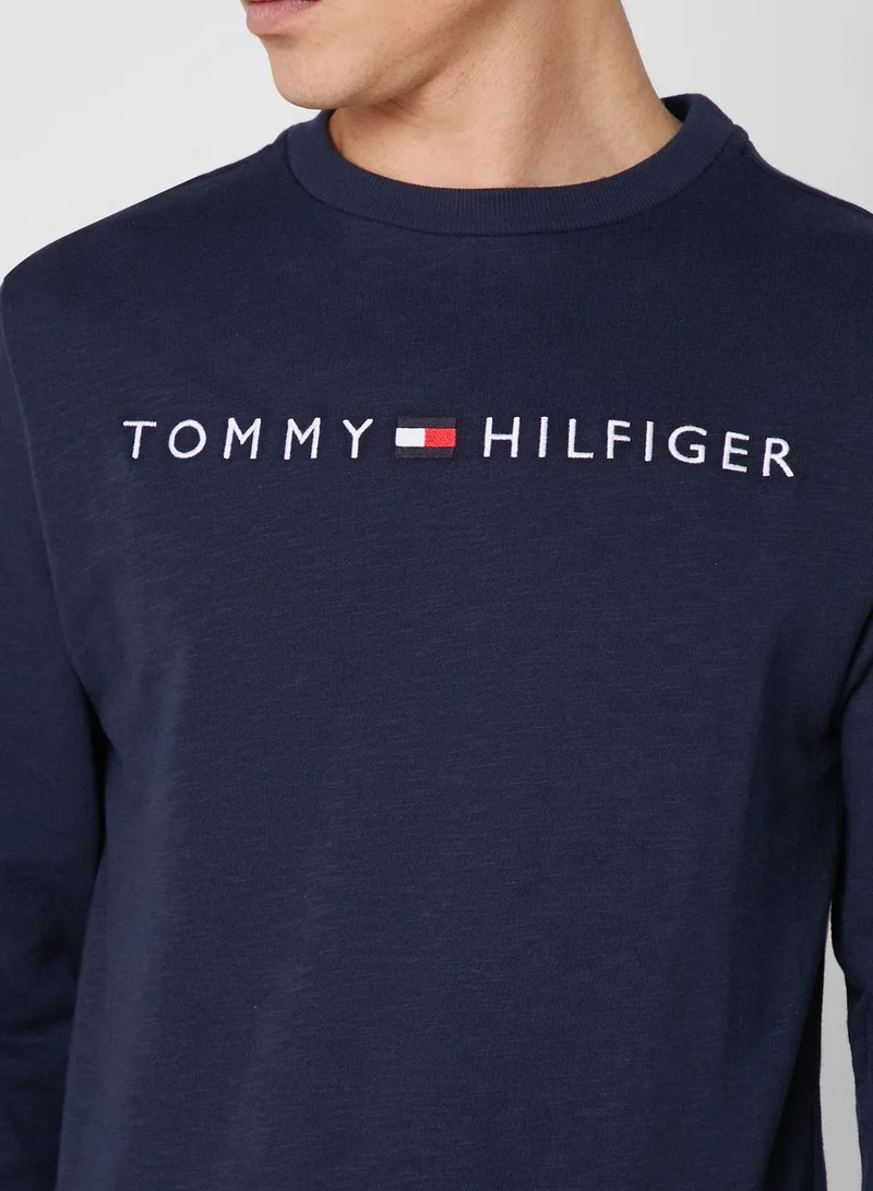 TOMMY HILFIGER Essential Logo Print Sweatshirt