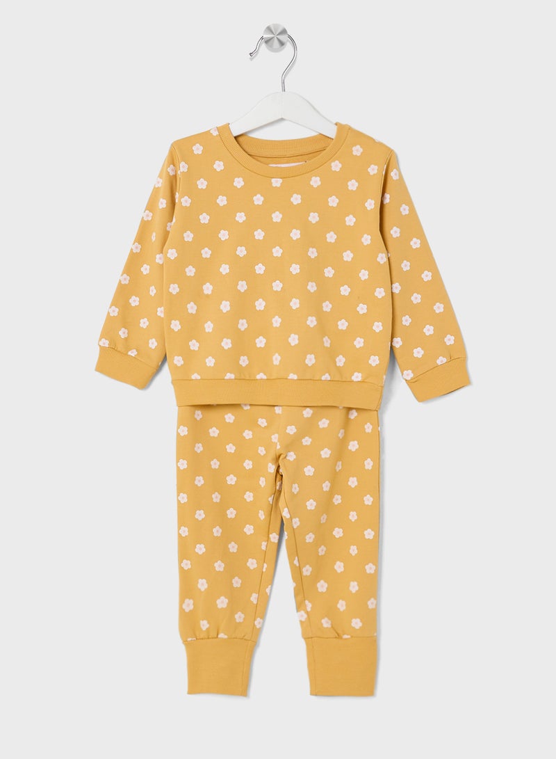 ريبلز مع نمشي طقم بناتي قطعتين - Image 1