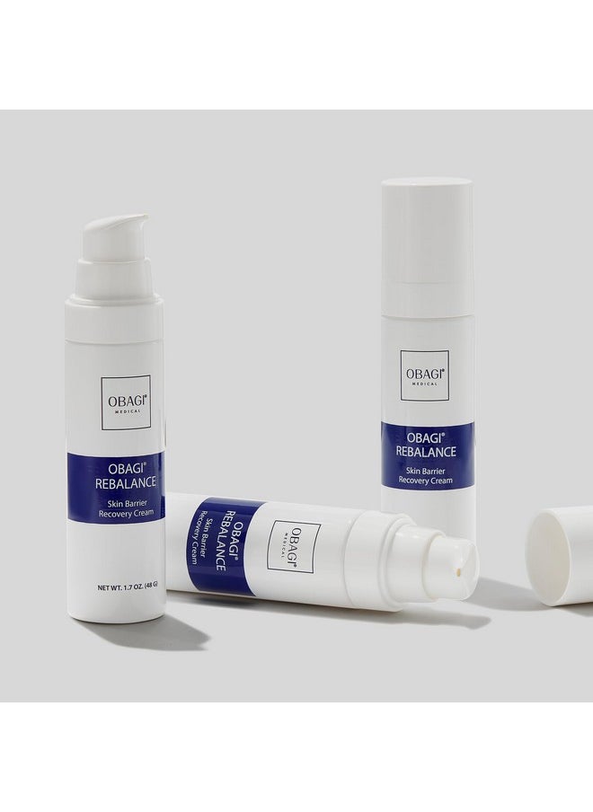 Obagi Medical Obagi Rebalance Skin Barrier Recovery Cream - Soothing Postbiotic Moisturizer Reduces Redness with Ceramides and Niacinamide - Suitable for Sensitive Skin with Eczema, Rosacea or Acne - 1.7 oz  - Image 4