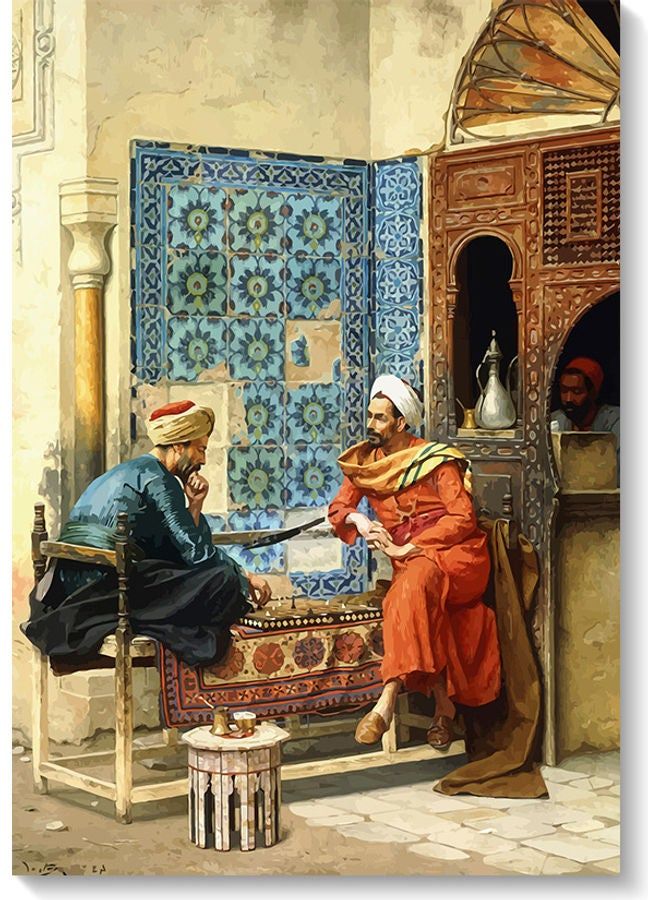 RYN لوحة فنية ديكورية للحائط متعددة الألوان 40 × 60 سم  - Image 1