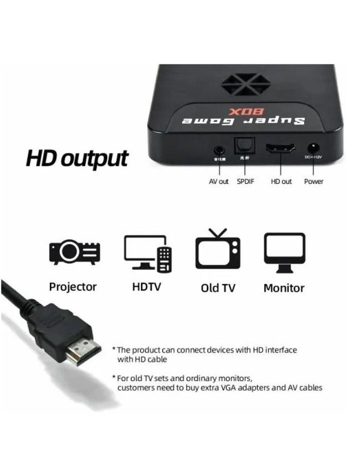 Generic - Wireless Controller Set HD TV Video Game Box - Image 1