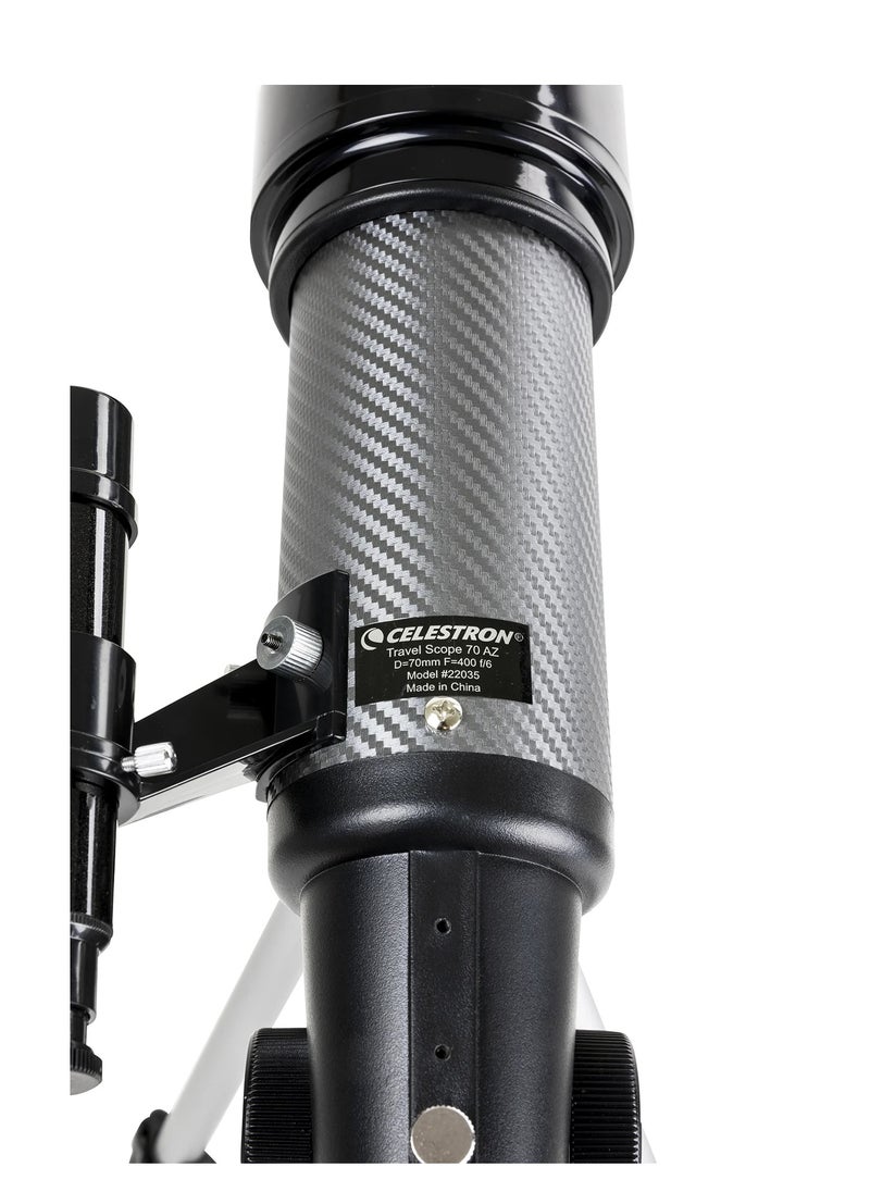 Celestron - Celestron Travel Scope 70 DX Telescope with Smartphone adapter - Image 1