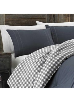 Eddie Bauer Eddie Bauer - Queen Duvet Cover Set, Cotton Reversible Bedding with Matching Shams, Stylish Home Decor  - Image 3