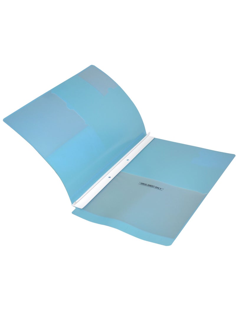 Durable ملف مستشفى متين، أزرق - 30 قطعة (DUPG9005-06) - Image 2