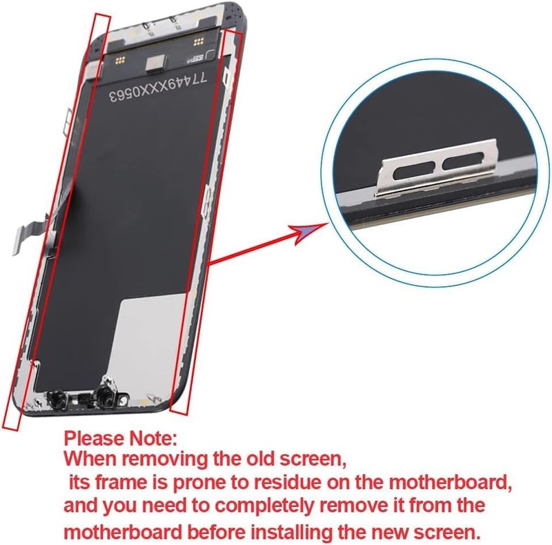 Fixerman Store for iPhone X Screen Replacement 5.8 inch, LCD 3D Touch Display Digitizer Assembly with Repair Tools - Model A1901, A1902, A1865 - Image 5