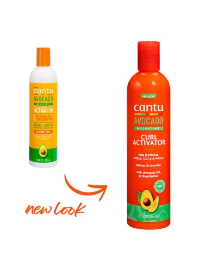 CANTO Cantu Curly Hair Moisturizing and Revitalizing Cream - 355ml - Image 3