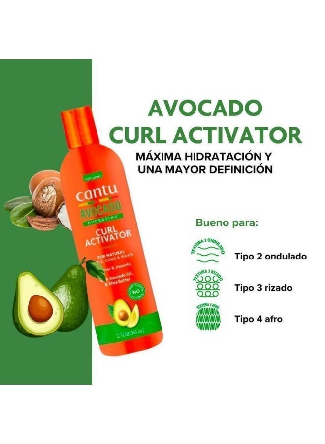 CANTO Cantu Curly Hair Moisturizing and Revitalizing Cream - 355ml - Image 2