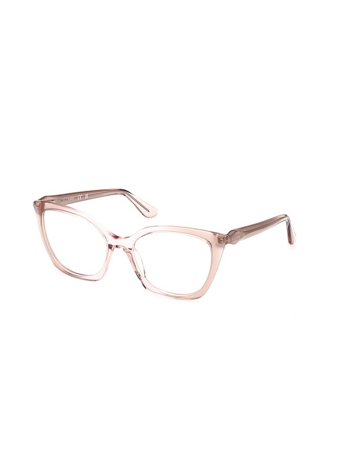 GUESS - Women's Cat Eye Eyeglass Frame - GU296504755 - Lens Size: 55 Mm - Image 1