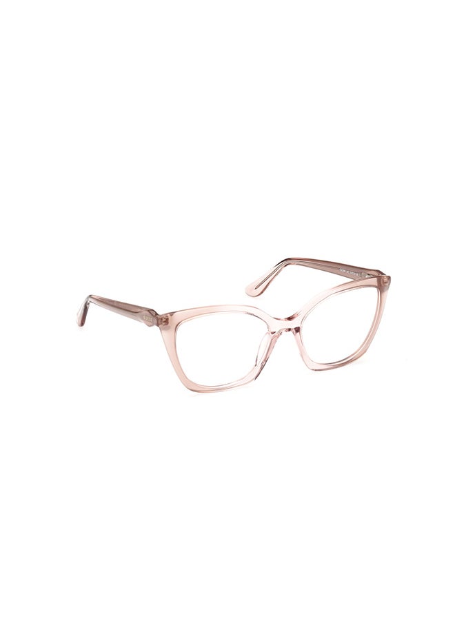 GUESS - Women's Cat Eye Eyeglass Frame - GU296504755 - Lens Size: 55 Mm - Image 1