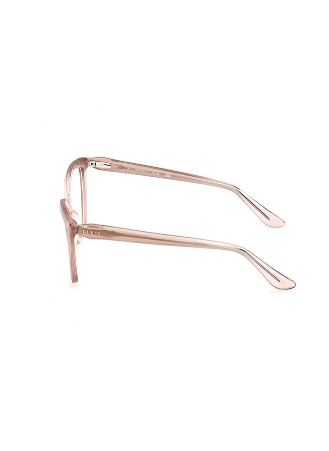 GUESS - Women's Cat Eye Eyeglass Frame - GU296504755 - Lens Size: 55 Mm - Image 1
