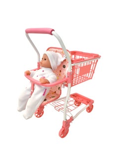 Shopping Trolley With Basket and Baby Seat For Dolls Up To 22 inch from Peterkin gift for kids of Age above 3 years - pzsku/ZDB2D0D100182B20ABBCEZ/45/_/1732082647/4c481f2c-41ee-4f23-8918-d86a59990f7e