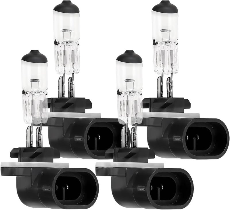 FEEMA 881 Premium Halogen Car Bulb 12V 27W – High Brightness Automotive Headlight Bulb, Quartz Glass Halogen Lamp with Tungsten Filament, Plug and Play Replacement Light for Fog Lamp and Headlight, Clear White Visibility - Image 1